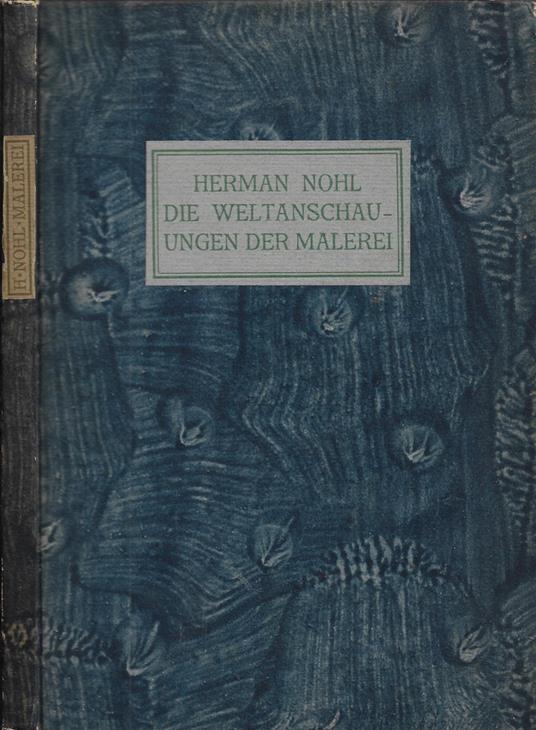 Die Weltanschauungen der Malerei - copertina