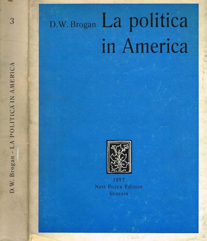 La politica in America - copertina