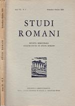 Studi romani 1958