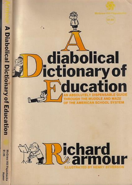 A diabolical dictionary of education - copertina