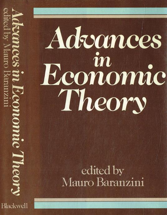 Advances in economic theory - copertina