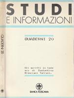 Studi e informazioni n 20