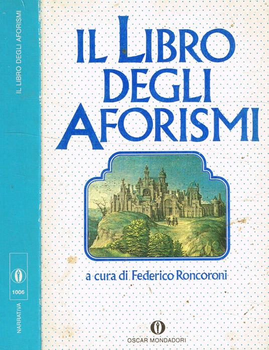 Il libro degli aforismi - copertina