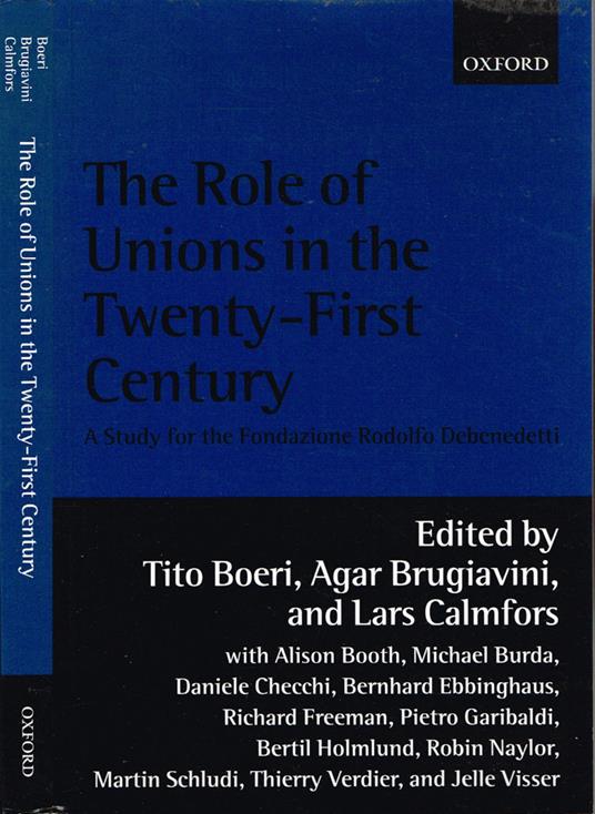 The Role of Unions in the Twenty-First Century - copertina