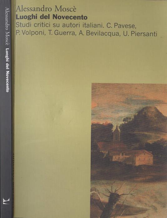 Luoghi del Novecento - copertina