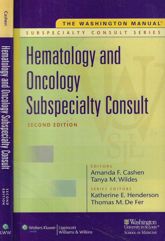 Hematology and Oncology Subspecialty Consult - copertina