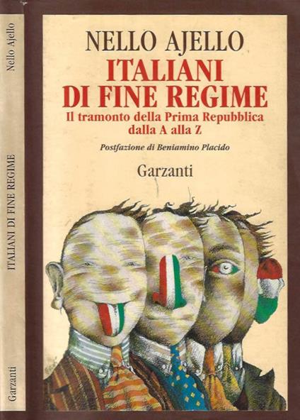 Italiani di fine regime - Nello Ajello - copertina