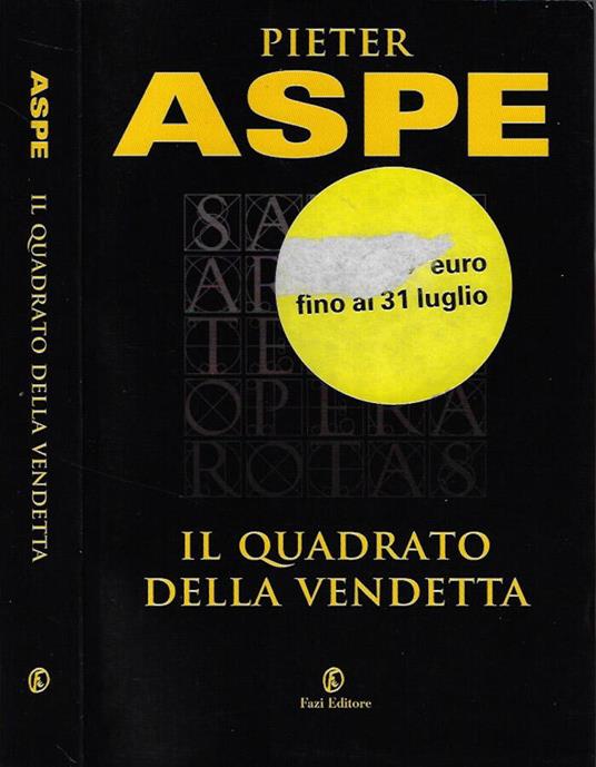 Il quadrato della vendetta - Pieter Aspe - copertina