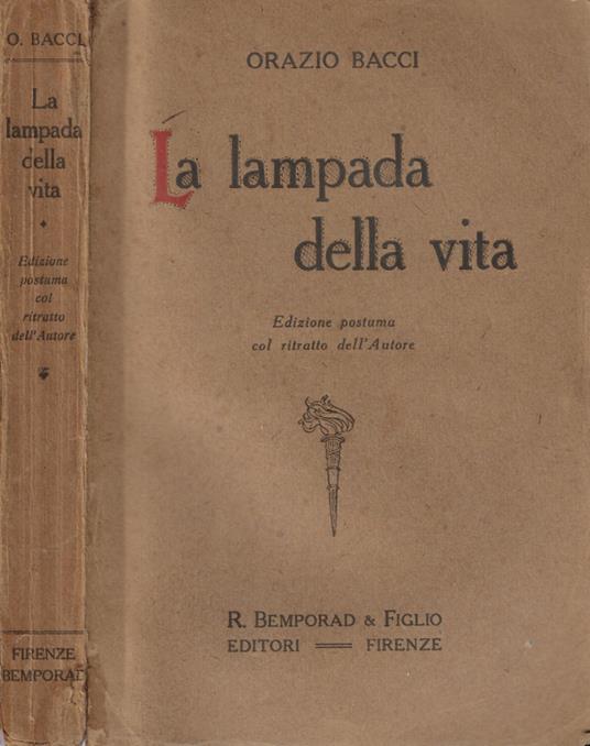 La lampada della vita - Orazio Bacci - copertina