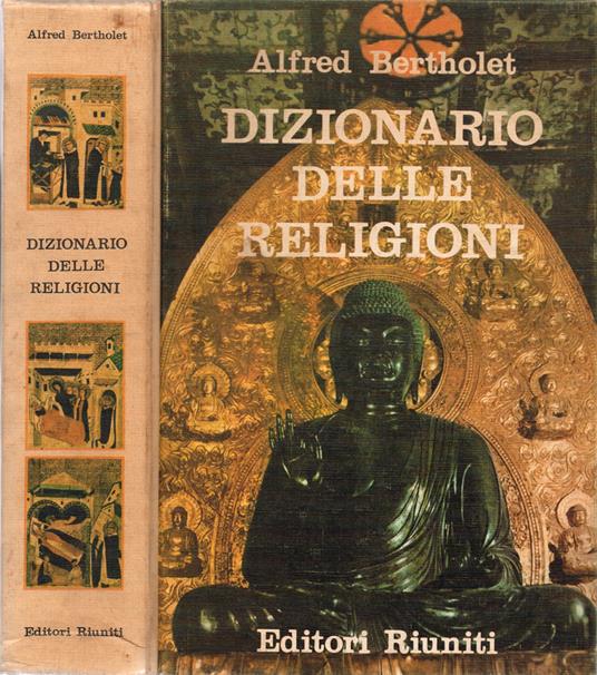 Dizionario delle religioni - Alfred Bertholet - copertina