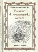 Breviario di toponomastica romana