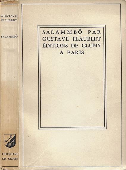 Salammbo - Gustave Flaubert - copertina