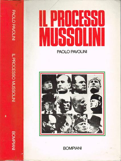 Il processo Mussolini - Paolo Pavolini - copertina