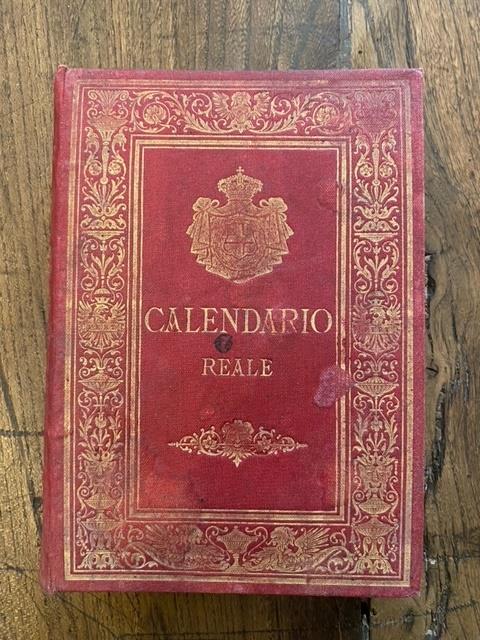 Calendario Reale per l'anno 1888 - copertina