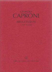 Aria celeste e altri racconti - Giorgio Caproni - copertina