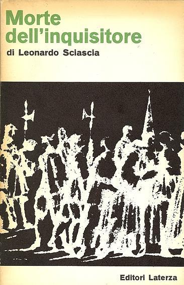 Morte dell'inquisitore. Prima edizione - Leonardo Sciascia - copertina