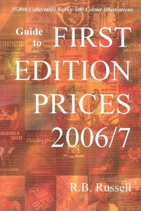 Guide to first edition prices 2006/2007 - copertina