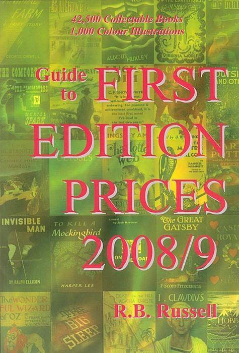 Guide to first edition prices 2008/2009 - copertina