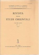 A cura del Dipartimento di Studi Orientali dell'Università di Roma ''La Sapienzà