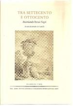 Italianistica. Gennaio-Aprile 2004. tra Settecento e Ottocento. Ricordando Renzo Negri