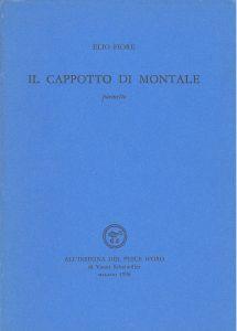 Il cappotto di Montale. Poemetto - Elio Fiore - copertina