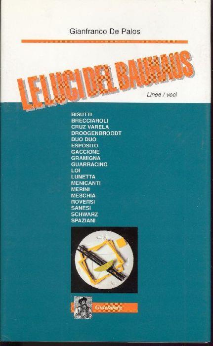 Le luci del Bauhaus. Linee e voci - copertina