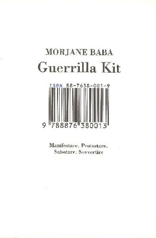 Guerrilla Kit. Manifestare. Protestare. Sabotare. Sovvertire - copertina