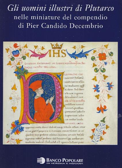 Gli uomini illustri di Plutarco nelle miniature del compendio di Pier Candido Decembrio (Codice CCXX - copertina