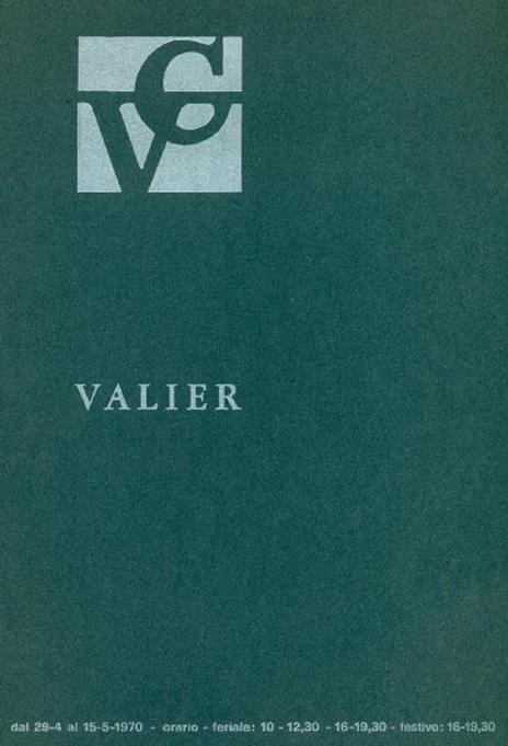 Valier - copertina