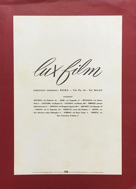 Brochure della Lux Film per la stagione cinematografica 1959-1960 - 4