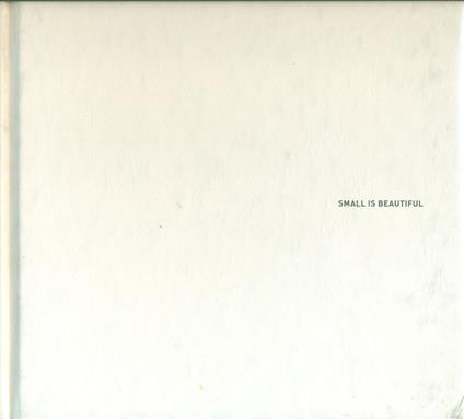 Small is beautiful - Peter Weiermair - copertina