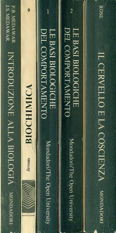 Introduzione alla biologia. Le basi biochimiche della vita. Le basi biologiche del comportamento. Il cervello e la coscienza - 2