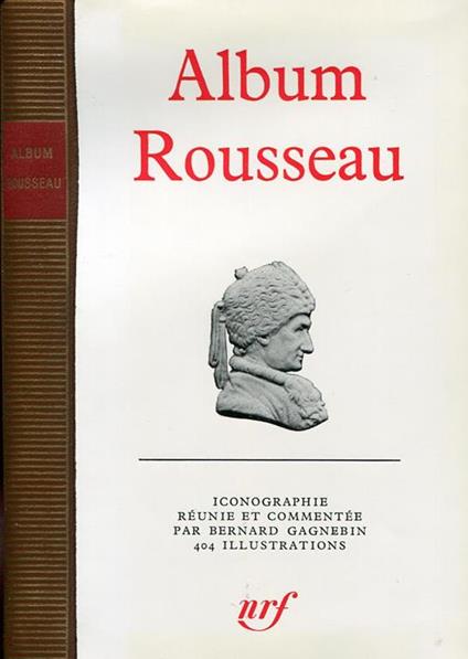 Album Rousseau - Jean-Jacques Rousseau - copertina