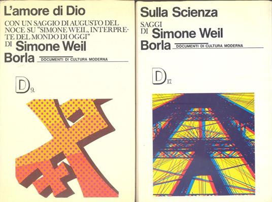 Sulla scienza. L'amore di Dio - Simone Weil - copertina