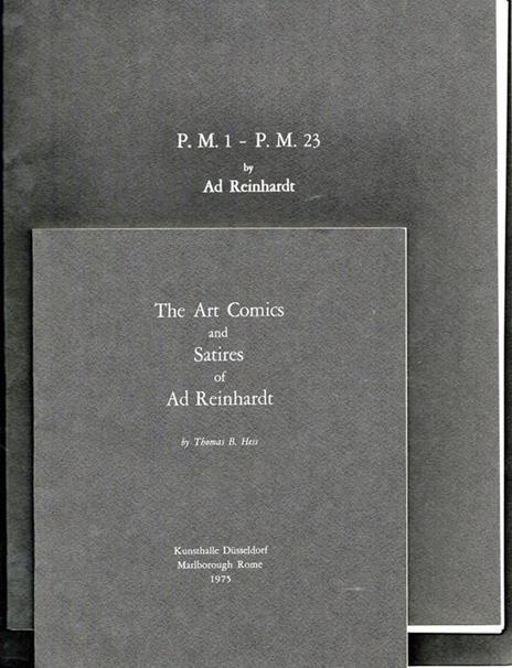 The Art Comics and Satires of Ad Reinhardt - Thomas B. Hess - 2