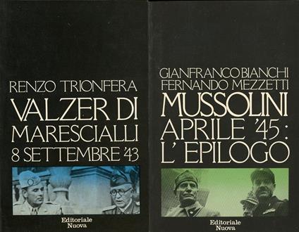 Valzer di Marescialli, 8 settembre '43 - Renzo Trionfera - copertina