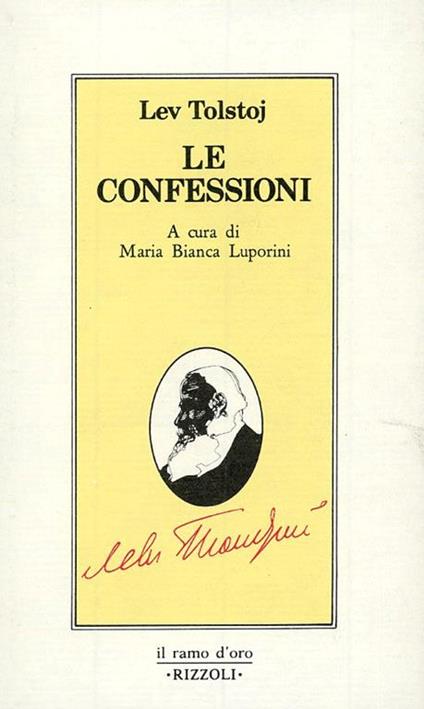 Le confessioni - Lev Tolstoj - copertina