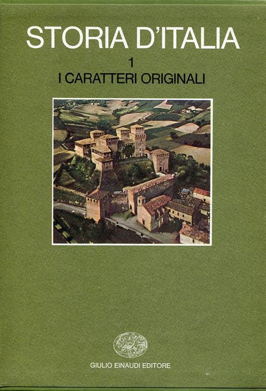 Storia d'Italia. Volume 1. I caratteri originali - Lucio Gambi - copertina