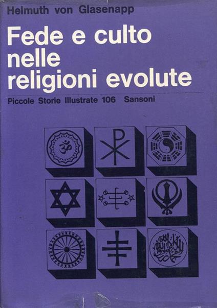 Fede e culto nelle religioni evolute - Helmuth von Glasenapp - copertina