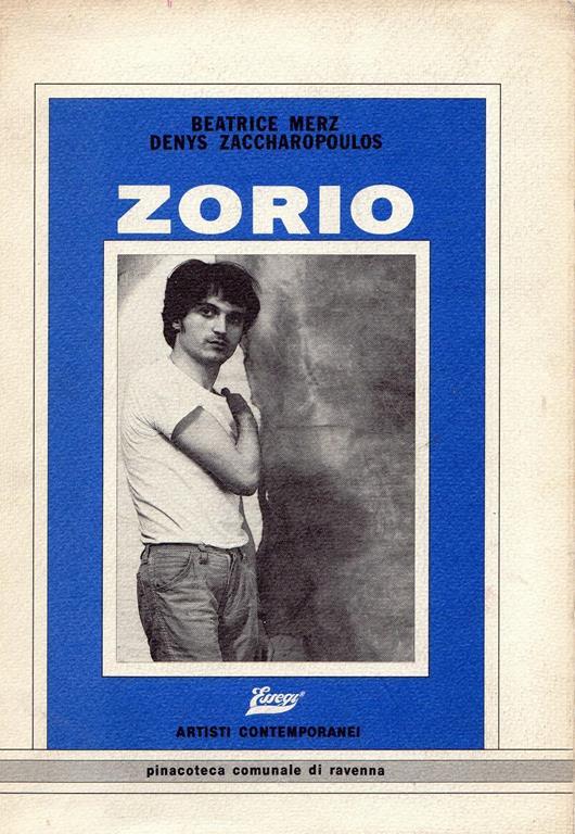 Gilberto Zorio - copertina