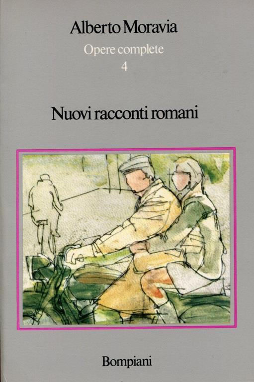 Nuovi racconti romani - Alberto Moravia - copertina