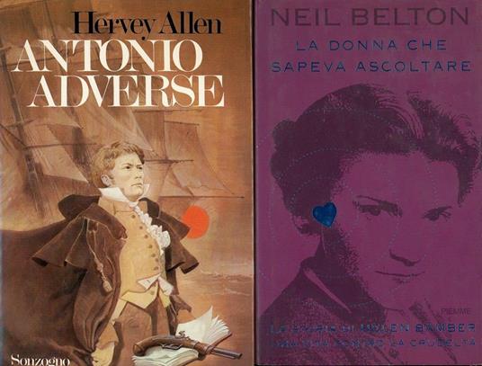 Antonio Adverse - Hervey Allen - copertina