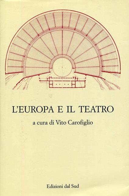L' Europa e il teatro - Vito Carofiglio - copertina