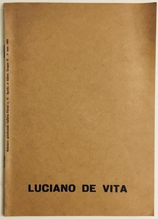 Luciano De Vita - Luciano De Vita - copertina