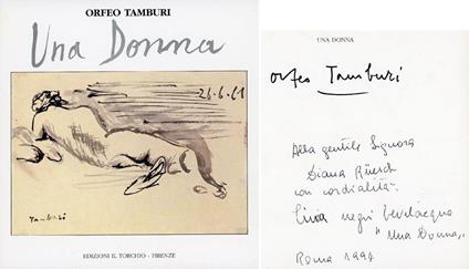 Una donna - Orfeo Tamburi - copertina