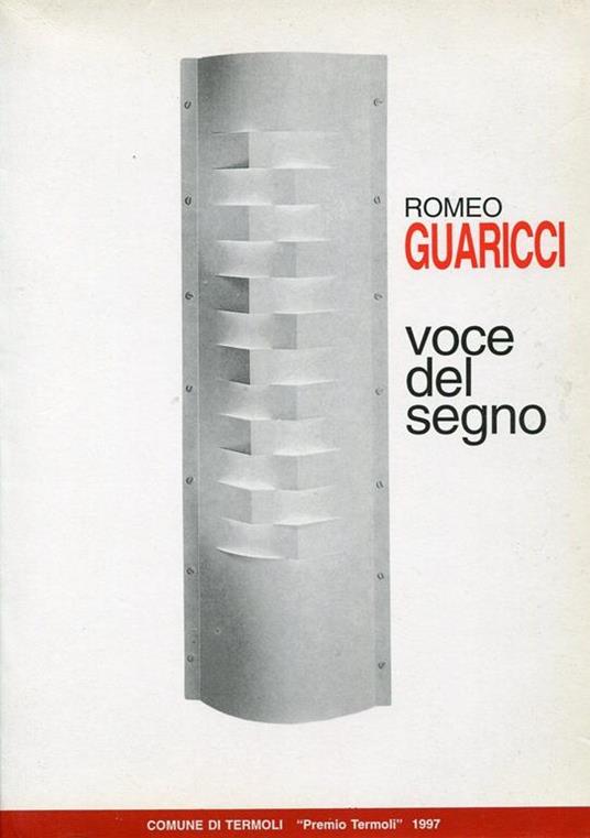 Voce del segno - Romeo Guaricci - copertina