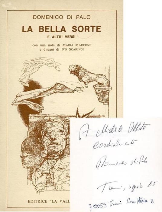 La bella sorte e altri versi - Domenico Di Palo - copertina