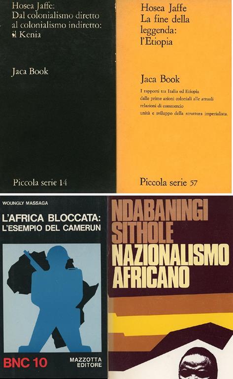 Dal colonialismo diretto al colonialismo indiretto: il Kenia - Hosea Jaffe - copertina