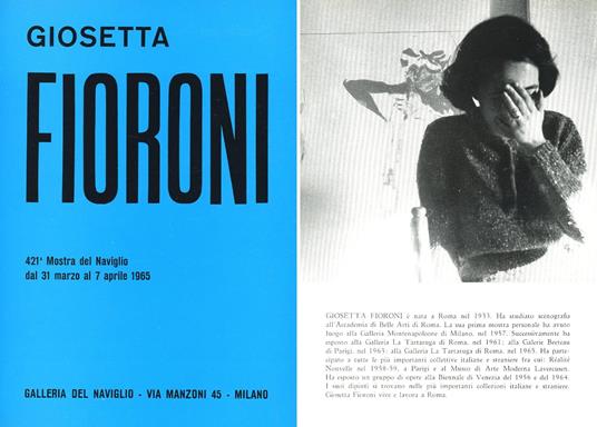 Giosetta Fioroni - Giosetta Fioroni - copertina