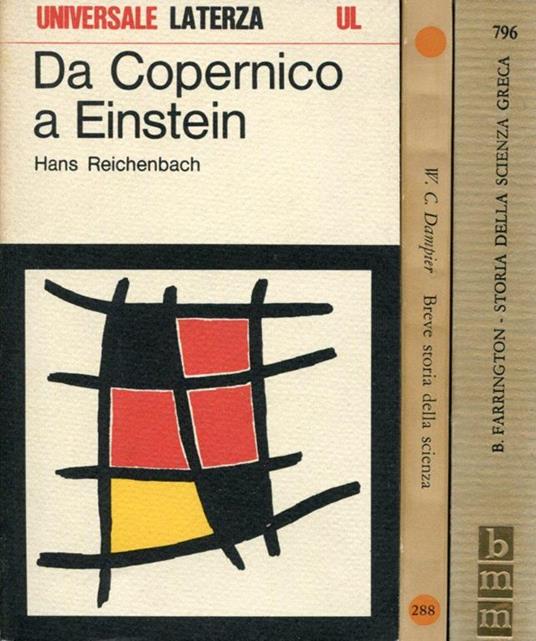 Da Copernico a Einstein. Il mutamento della nostra immagine del mondo - Hans Reichenbach - copertina